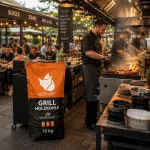 Heizfuxx Grillkohle 20-80 mm 10 kg x 36 Sack – Bild 3