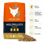 Heizfuxx Holzpellets Weichholz 6 mm ENplus A1 HD-Qualität 15 kg x 65 Sack – Bild 3