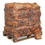 Heizfuxx Anzündholz Fichte Kiefer 18 cm 5 dm³ x 96 Sack