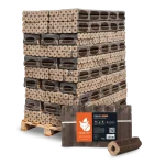 Heizfuxx Holzbriketts Pinikay Hartholz 10 kg x 96 Gebinde