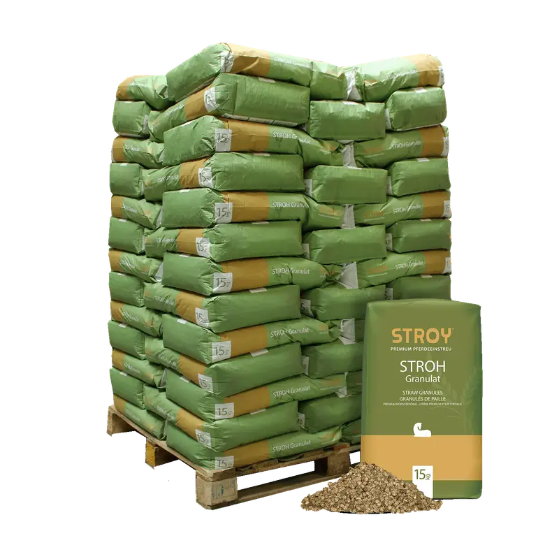 f-1.webp Stroy Stroheinstreu Granulat 15 kg x 65 Sack – Bild 1