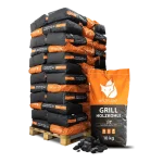 Heizfuxx Grillkohle 20-80 mm 10 kg x 36 Sack